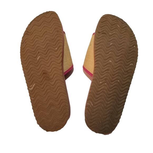 Laguna shoes slides womens 8 Slip on Sandals flowers - Picture 3 of 4